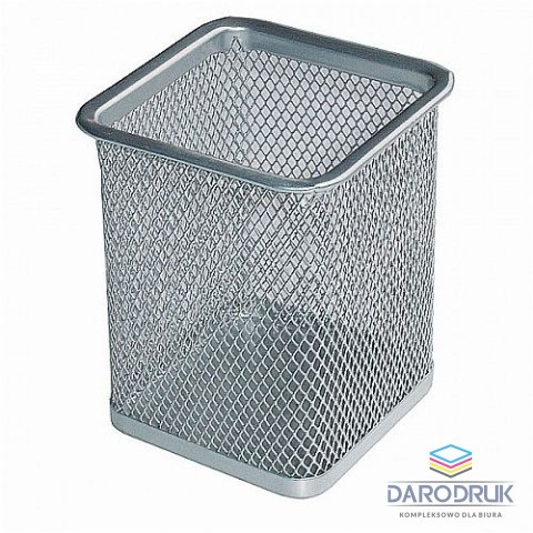 Starpak Pojemnik na długopisy Office srebrny metal Starpak (185243)