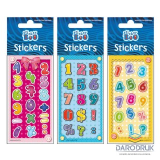Stickerboo Naklejka (nalepka) CYFERKI 2 Stickerboo (382530)