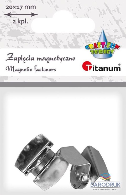 Titanum Dodatek Craft-Fun Series Szydełkowanie zapięcia magnetyczne do torebek Titanum (26CR0101-5)