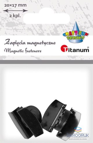 Titanum Dodatek Craft-Fun Series Szydełkowanie zapięcia magnetyczne do torebek Titanum (26CR0101-6)