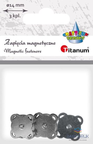 Titanum Dodatek Craft-Fun Series Szydełkowanie zapięcia magnetyczne do torebek Titanum (26CR0101-8)