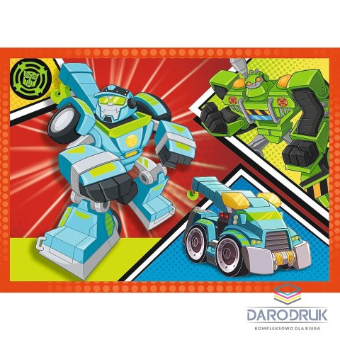 Trefl Puzzle Transformers 4w1 el. Trefl (34352)