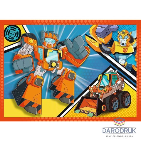 Trefl Puzzle Transformers 4w1 el. Trefl (34352)