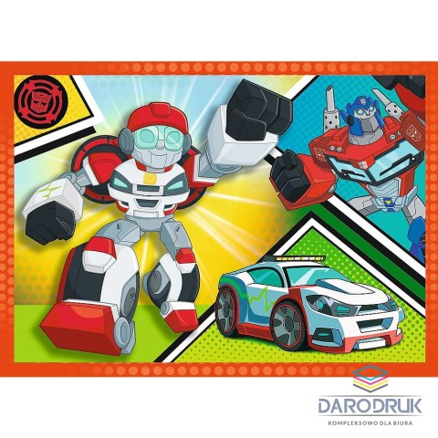 Trefl Puzzle Transformers 4w1 el. Trefl (34352)