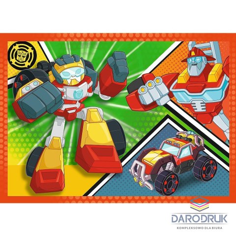 Trefl Puzzle Transformers 4w1 el. Trefl (34352)