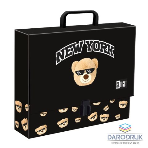 Unipap Teczka kartonowa na zatrzask NYC Mood A4 różne Unipap