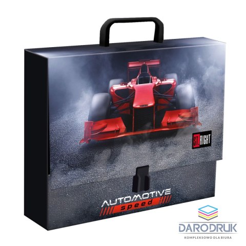 Unipap Teczka kartonowa na zatrzask Racing Team A4 mix Unipap