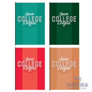 Unipap Zeszyt A4 COLLEGE DAILY 60k. 90g krata Unipap