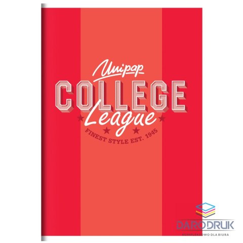 Unipap Zeszyt A4 COLLEGE DAILY 60k. 90g krata Unipap