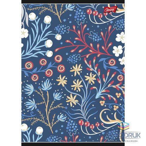 Unipap Zeszyt A5 Mix 96k. 70g krata [mm:] 148x210 Unipap