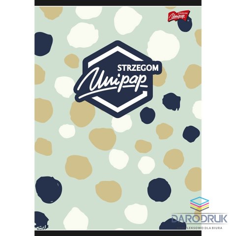 Unipap Zeszyt A5 Mix 96k. 70g krata [mm:] 148x210 Unipap