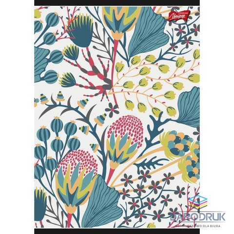 Unipap Zeszyt A5 Mix 96k. 70g krata [mm:] 148x210 Unipap