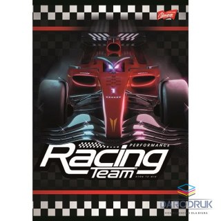 Unipap Zeszyt A5 Racing Team 32k. 70g podwójna linia kolor Unipap