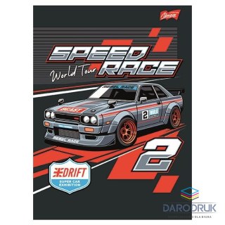 Unipap Zeszyt A5 SPEED TOUR 32k. 70g podwójna linia kolor Unipap