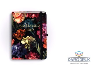 Antra Kalendarz książkowy (terminarz) 2027 Botanical tygodniowy z notesem, Carmen B6 125mm x 176mm Antra (Kal001506)