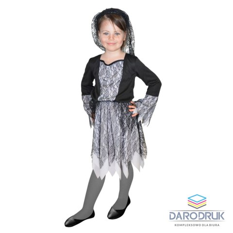 Arpex Kostium dziecięcy - Czarna dama - rozmiar M Arpex (SD2012-M-8819)
