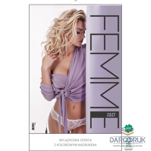 Jotan Kalendarz ścienny FAMME 13 planszowe 315mm x 500mm Jotan (WP143)