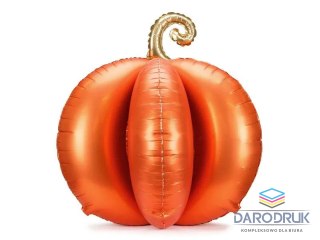 Partydeco Balon foliowy Dynia 3D, 90x90 cm, pomarańczowy Partydeco (FB299-005)