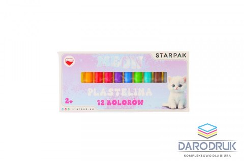 Starpak Plastelina 12 kol. mix Starpak (584206)