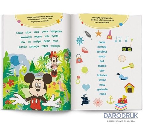 Ameet Książka dla dzieci Disney Uczy. Czytam i szukam Ameet (UCS 9302)