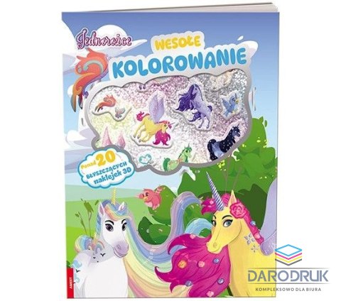 Ameet Książka dla dzieci Jednorożce. Wesołe Kolorowanie Ameet (PUF 7950)