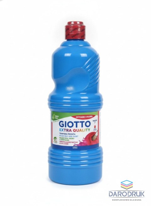 Giotto Farba tempera cyan kolor: cyan 1000ml 1 kolor. Giotto (533415)