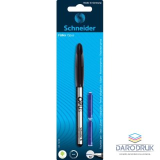 Schneider Pióro wieczne Opus M + 2 naboje Schneider (SR76120)