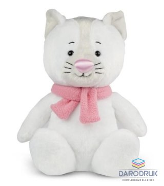 Tm Toys Pluszak Kolorowe noski kot biały [mm:] 280 Tm Toys (DKL0064)