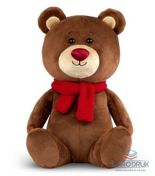 Tm Toys Pluszak Kolorowe noski miś brąz [mm:] 280 Tm Toys (DKL0062)