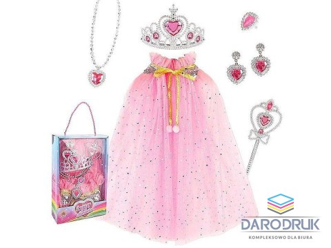 Adar Zestaw piękności peleryna, diadem, różdżka, kolczyki i naszyjnik Adar (636583)