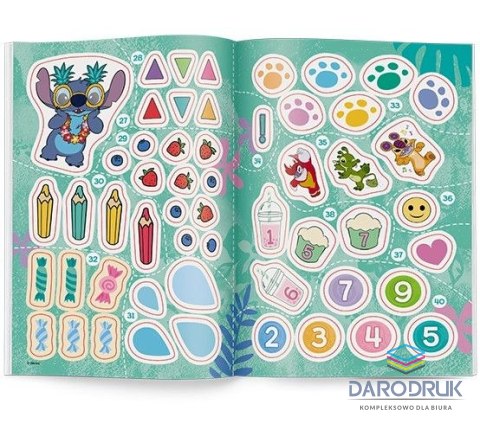 Ameet Książka dla dzieci Disney Uczy. Stitch. Cyfry Ameet (UDN 9310)