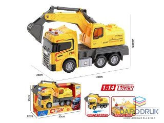 Bigtoys Samochód KOPARKA ŚW-DŹW Bigtoys (BA7768)