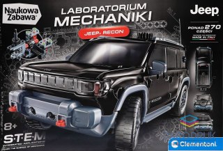 Clementoni Klocki konstrukcyjne Laboratorium mechaniki JEEP RECON Clementoni (50473)