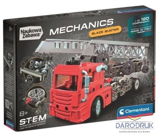 Clementoni Klocki konstrukcyjne Laboratorium mechaniki WÓZ STRAŻACKI Clementoni (50289)