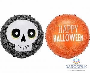 Godan Balon foliowy 18" Czaszka, "Happy Halloween" 18cal Godan (FG-CZF2)