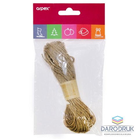 Arpex Sznurek jutowy 3m Arpex (BN4766)
