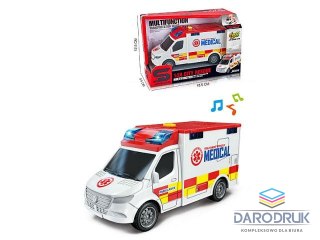 Bigtoys Samochód AMBULANS ŚW-DŹW Bigtoys (BA0355)