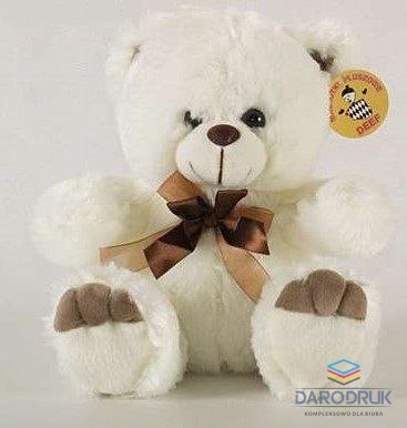 Deef Pluszak Miś stopek jasny mały 22 cm Deef (57409)