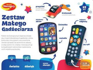 Discovery Zabawka dźwiękowa ZESTAW MAŁEGO GADŻECIARZA Discovery (DD45817)