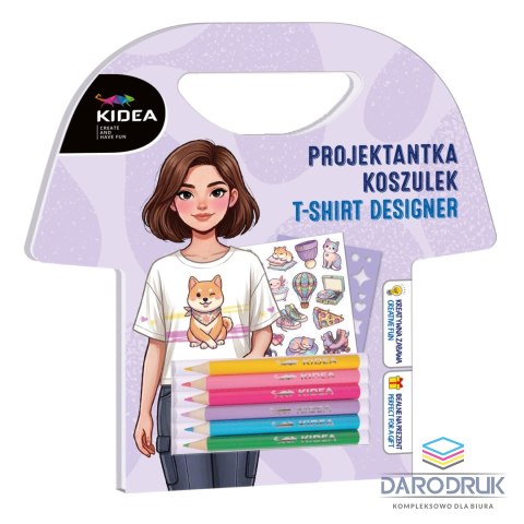 Kidea Zestaw kreatywny PROJEKTANTKA KOSZULEK Kidea (PROKKA)