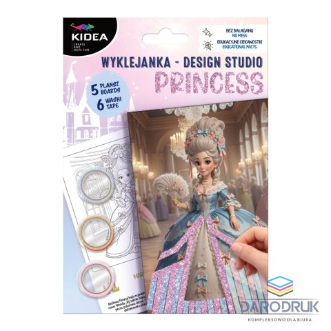 Kidea Zestaw kreatywny STUDIO DESIGNU KSIĘŻNICZKI Kidea (STDKKA)