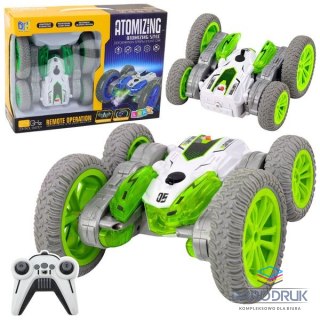 Lean Samochód Autko Kaskaderskie Zdalnie Sterowane RC Światła Dym Drift 360° Zielone Lean (28920)