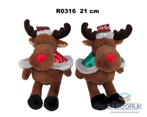 Sun-Day Pluszak RENIFER 2 ASST 20 CM Sun-Day (161673)