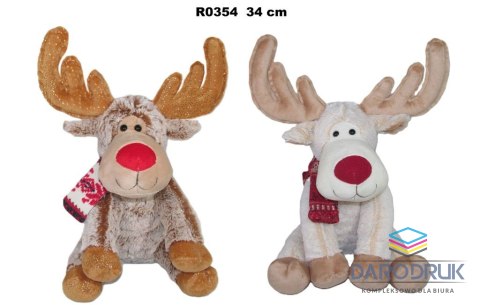 Sun-Day Pluszak RENIFER 2 ASST MIX 34 CM [mm:] 340 34cm Sun-Day (173942)