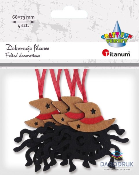 Titanum Craft-Fun Ozdoba filcowa Craft-fun Series Titanum Craft-Fun