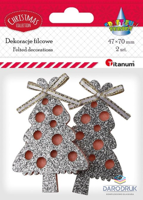 Titanum Ozdoba filcowa Craft-Fun Series Choinka Titanum (26CR0244)