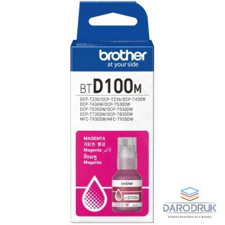 Tusz Brother BTD100M | 5 000 str. | magenta