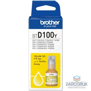 Tusz Brother BTD100Y | 5 000 str. | yellow