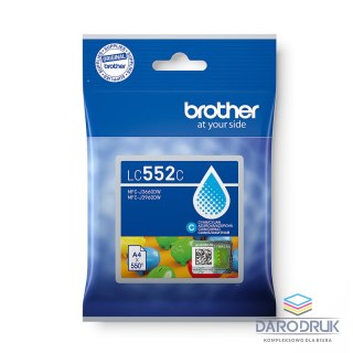 Tusz Brother do MFC-J3960DW/MFC-J3660DW | 550 str. | cyan