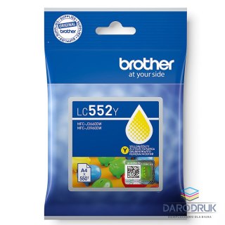 Tusz Brother do MFC-J3960DW/MFC-J3660DW | 550 str. | yellow